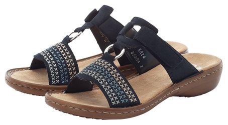 Rieker Pantolette, Keilabsatz, Sommerschuh, Schlappen mit günstig online kaufen