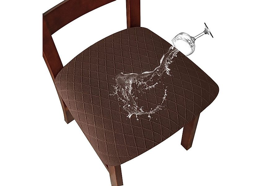 Minicloss Stuhlhusse Sitzbezug Bürostuhl Bezug Stretch Stuhlbezug Sitzfläch günstig online kaufen