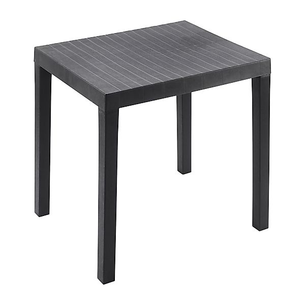 Spetebo Gartentisch Kunststoff Gartentisch rechteckig 78 günstig online kaufen