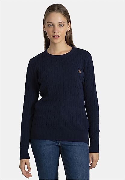 SIR RAYMOND TAILOR Strickpullover "Authen" 1 Stk. mit klassischem Rundhalsa günstig online kaufen