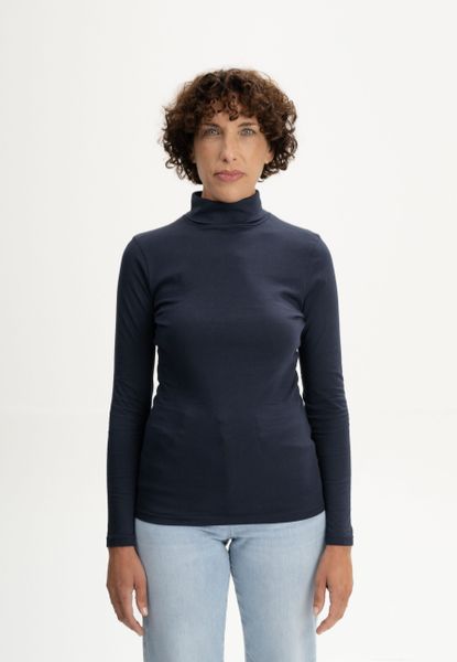 MELA Langarmshirt Damen Turtleneck Shirt ANCHAL günstig online kaufen