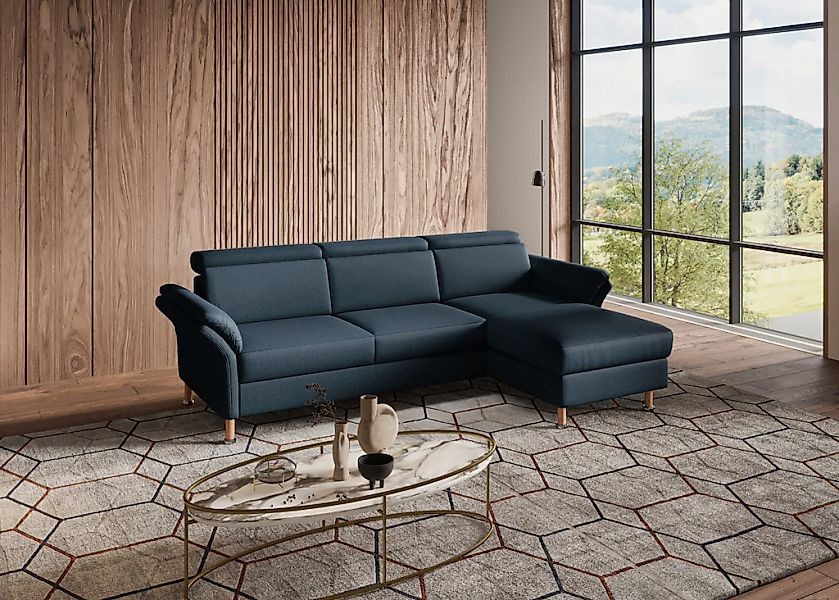 Home affaire Ecksofa »Calypso L-Form«, mit motorischen Funktionen im Sofa u günstig online kaufen