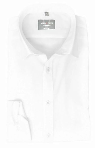MARVELIS Businesshemd Businesshemd - Super Slim Fit - Langarm - Einfarbig - günstig online kaufen