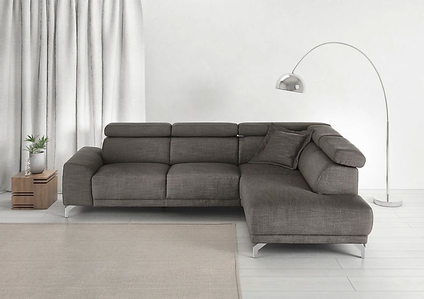 3C Candy Ecksofa "Greve Sofa immer mit manuelle Kopfteilverstellungen, mode günstig online kaufen