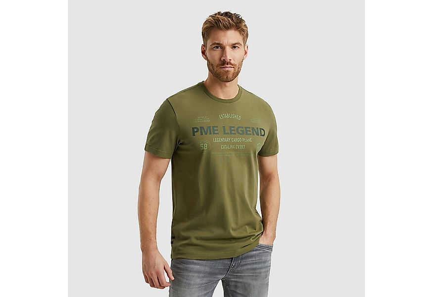 PME LEGEND T-Shirt mit Logoprint günstig online kaufen