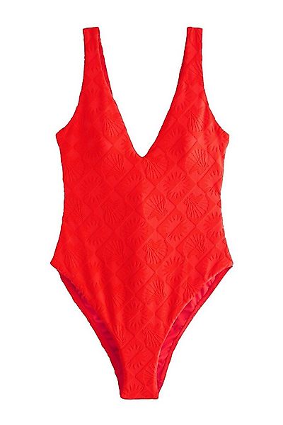 Next Badeanzug Tief ausgeschnittener, bauchformender Badeanzug (1-St) günstig online kaufen