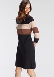 Tamaris Strickkleid lässiger Look im Streifendesign günstig online kaufen