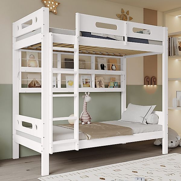 Sweiko Etagenbett 90x200cm (Etagenbett, Offenes Regal, günstig online kaufen