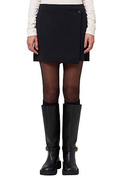 Zero Minirock Damen mit Wickeloptik Wickeldesign günstig online kaufen