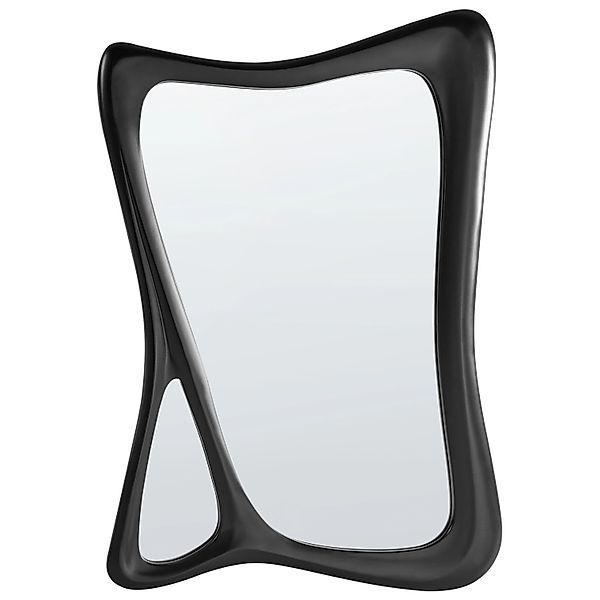 Beliani Wandspiegel LANESTER Schwarz 3x70x100 günstig online kaufen