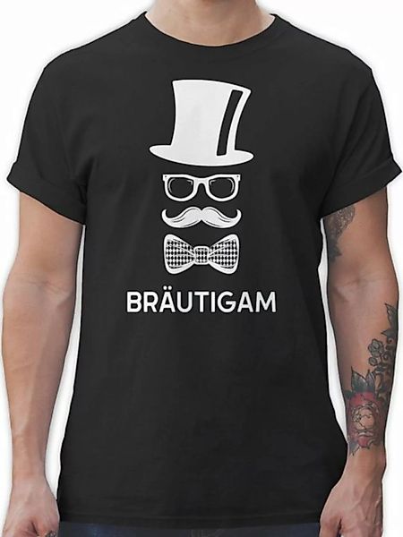 Shirtracer T-Shirt Bräutigam Gentleman JGA Männer günstig online kaufen