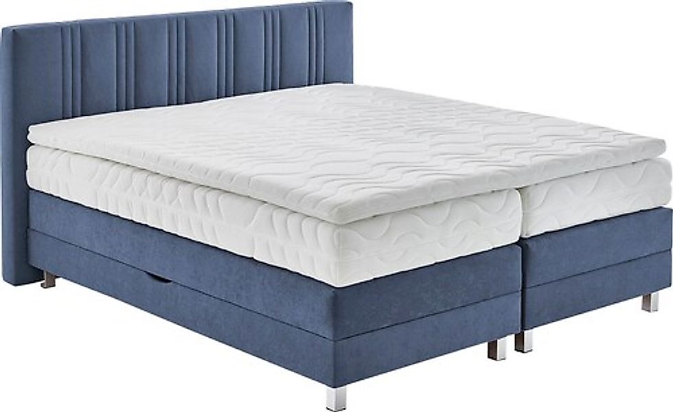 Westfalia Schlafkomfort Boxspringbett wahlweise mit Bettkasten und Topper günstig online kaufen