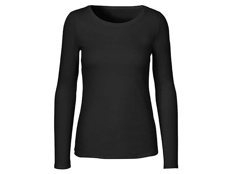 Neutral Langarmshirt Neutral Bio-Damen-Langarmshirt mit Rundhalsausschn günstig online kaufen