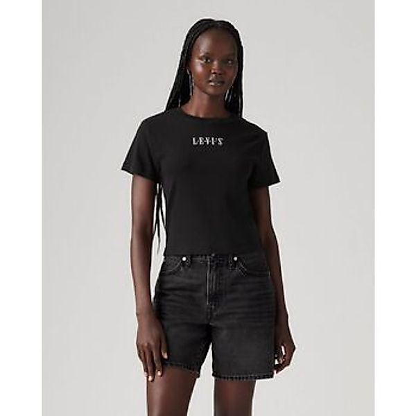 Levis  T-Shirts & Poloshirts A8798 0044 - SPORTY TEE-BLACK günstig online kaufen