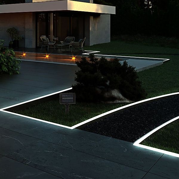 GLOBO LIGHTING LED Solarleuchte, LED-Leuchtmittel fest günstig online kaufen
