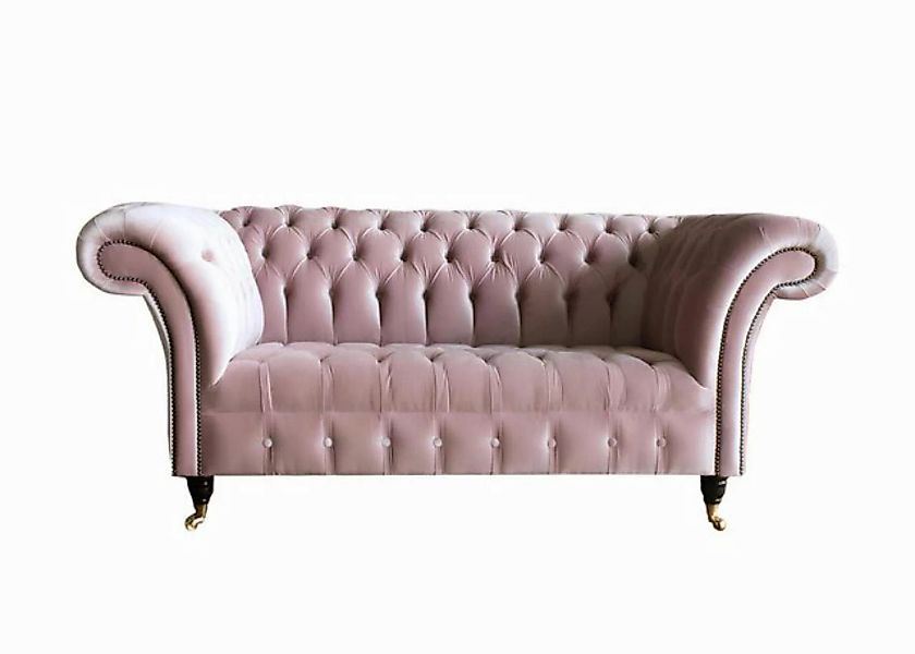 Xlmoebel Sofa Neu Chesterfield Wohnzimmercouch in Rosa Stoff Design Polster günstig online kaufen