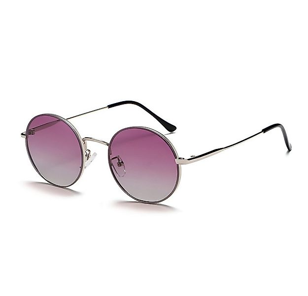 PACIEA Sonnenbrille Damen Rundrahmen Metall UV Schutz Outdoor Mode günstig online kaufen