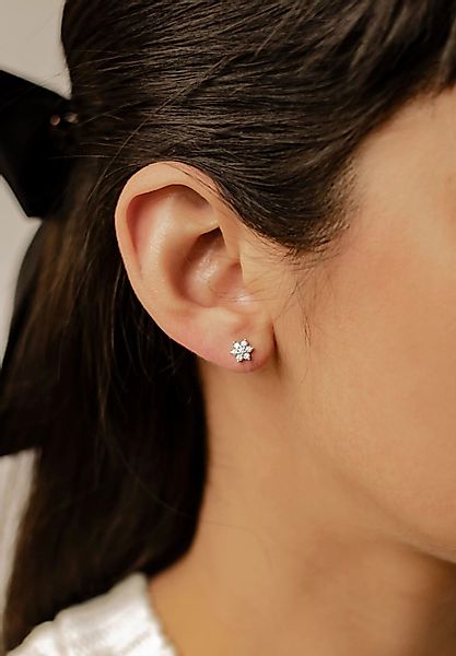 Hey Happiness Paar Ohrstecker Zirkon Sonne, günstig online kaufen