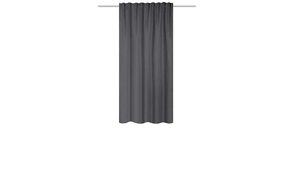HOME Wohnideen Verdunklungsschal   ¦ grau ¦ Maße (cm): B: 135 Gardinen & Ro günstig online kaufen