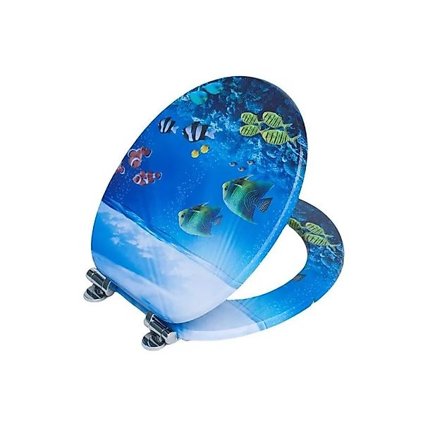 SINOBATH WC Sitz Mit Absenkautomatik MDF Holzkern H309 günstig online kaufen