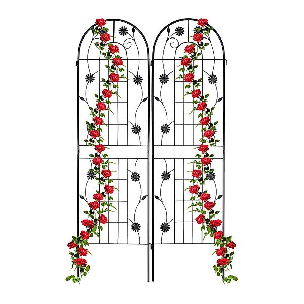 relaxdays Rankgitter 2er Set 180 cm günstig online kaufen