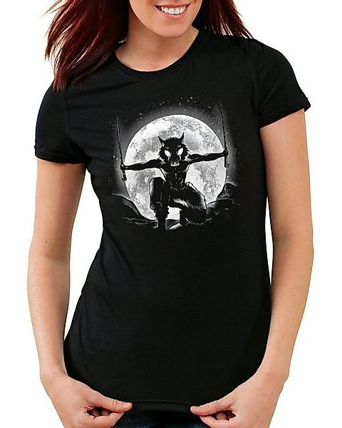 style3 T-Shirt Moonlight Boar demon slayer anime japan manga cosplay günstig online kaufen