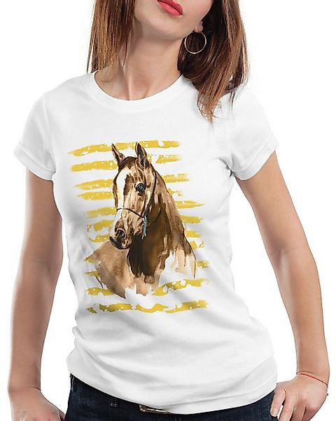 style3 T-Shirt Reiterferien pferde reiten bauernhof falbe brauner günstig online kaufen