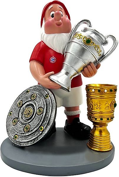 FC Bayern München Dekoobjekt Gartenzwerg Erfolge günstig online kaufen