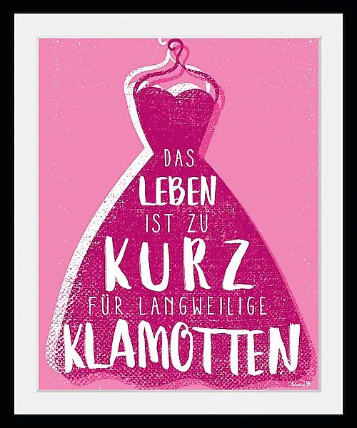 queence Bild »Dress«, Sprüche & Texte, (1 St.) günstig online kaufen