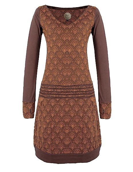 Vishes Jerseykleid Leichtes JerseykleidLangarm Kleider Sweatkleid günstig online kaufen