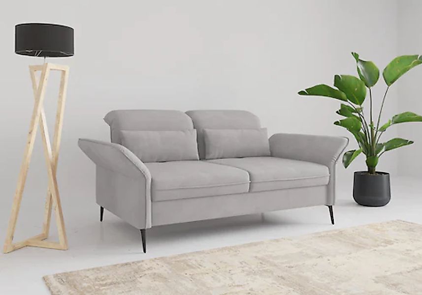 sit&more 2,5-Sitzer "Emely, inkl. Sitztiefenverstellung", wahlweise mit Bet günstig online kaufen