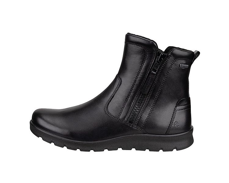 Ecco Stiefelette Barbett Boot Zip GTX (Premium-Leder, wasserdicht) schwarz günstig online kaufen
