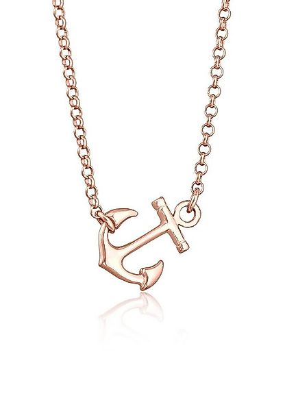 Elli Kette mit Anhänger Anker Maritim Hanseatisch 925 Silber, Anker günstig online kaufen