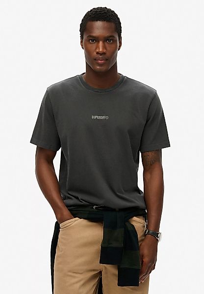 Superdry Rundhalsshirt "MICRO LOGO T SHIRT" günstig online kaufen