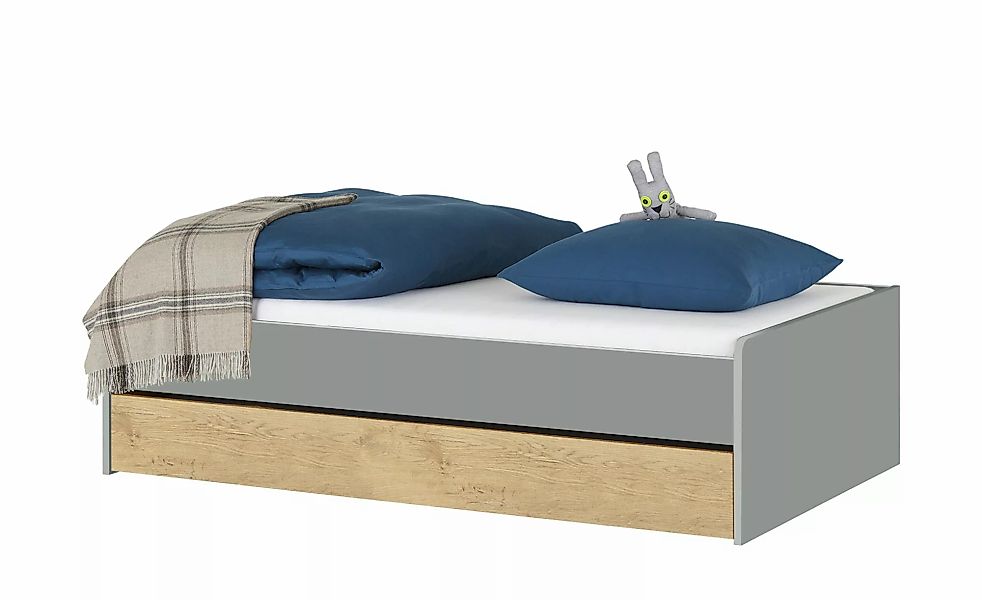 Duobett  Grow Up ¦ grau ¦ Maße (cm): B: 127 H: 54,5 Betten > Bettgestelle - günstig online kaufen