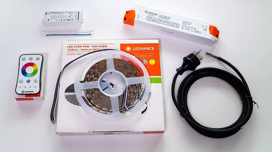 watt24 LEDVANCE LED Tape Set RGBW 5m mit LC RF CONTROL 24V und Fernbedienun günstig online kaufen