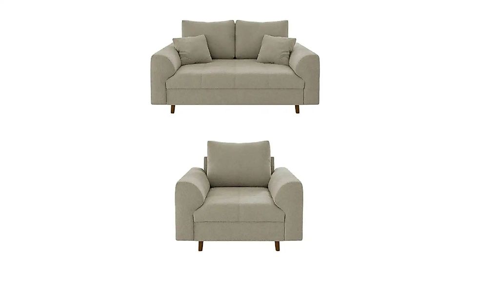 S-STYLE Polstergarnitur 2+1  Lars ¦ beige ¦ Maße (cm): B: 150 H: 81 Polster günstig online kaufen