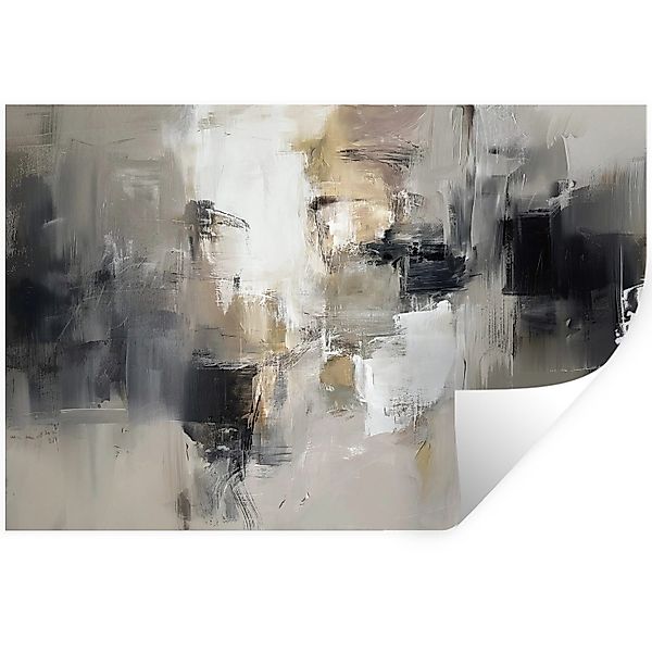 MuchoWow Wandsticker Farbpalette - Pinselstriche - günstig online kaufen