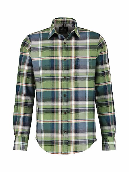 LERROS Karohemd "Herrenhemd in Karo-Flanellqualität" günstig online kaufen