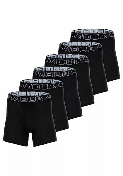 Under Armour Boxershorts "Boxershort UA PERFORMANCE COTTON - SOLID 6 IN 6PK günstig online kaufen