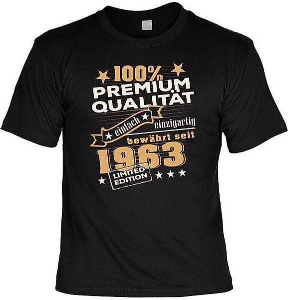 Tini - Shirts Print-Shirt T-Shirt 62 Geburtstag - Sprüche Jahrgang 1963 : P günstig online kaufen