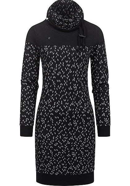 Ragwear Sweatkleid Chloe Dress stylisches Langarmkleid mit Ethnomuster günstig online kaufen