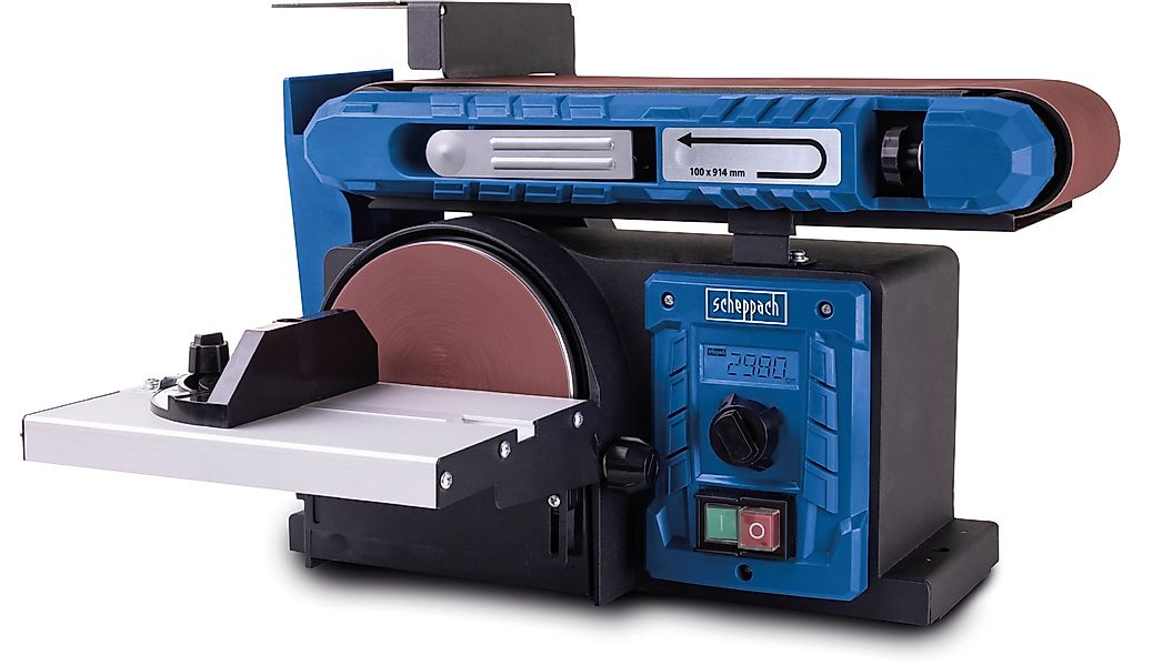 Scheppach Band-Tellerschleifer »BTS800Vario«, max. 2980 U/min günstig online kaufen