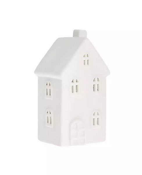 Storefactory Scandinavia Windlicht Dekorationshaus BYN Nr. 10 Keramik weiß, günstig online kaufen