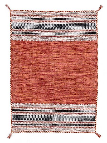 carpetfine Teppich Kelim Azizi, rechteckig, Höhe: günstig online kaufen