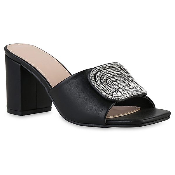 VAN HILL 841538 Sandalette Damen Pantoletten günstig online kaufen