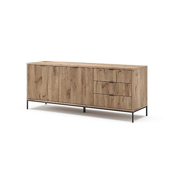 Vicco Lowboard Eliza, Viking Oak, 150.1 günstig online kaufen
