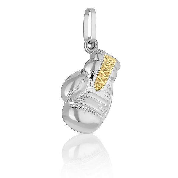 NKlaus Kettenanhänger 2-Farbig 14,5x10mm 925 Silber günstig online kaufen