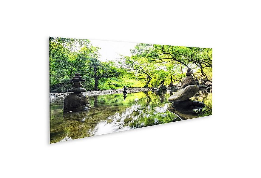 islandburner Leinwandbild Zen Meditation Landschaft Ruhig Spirituell Natur günstig online kaufen