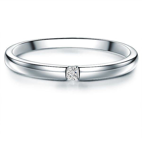 Trilani Silberring Verlobungsring aus 925 Sterling günstig online kaufen